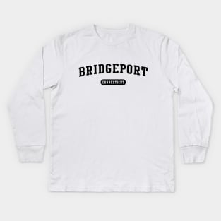 Bridgeport, CT Kids Long Sleeve T-Shirt